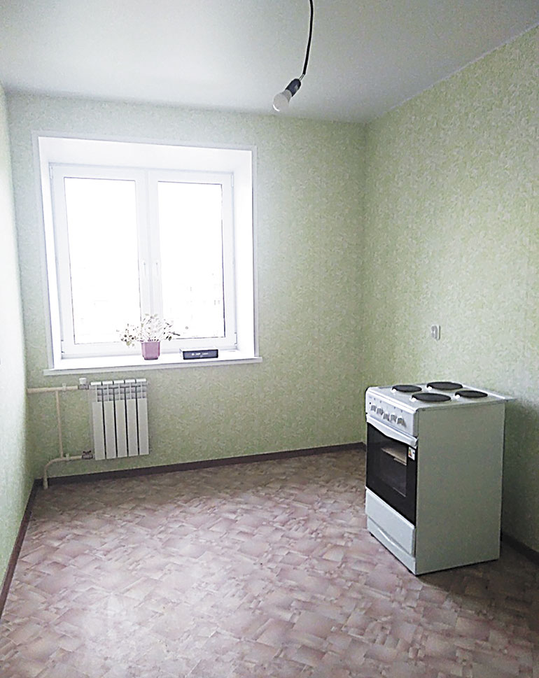 Кухня в новой квартире Шумиловых Фото Ольги Шумиловой